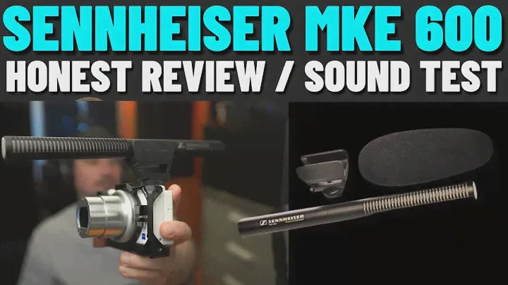 Sennheiser MKE 600 Review | A On or Off Camera Shotgun Microphone