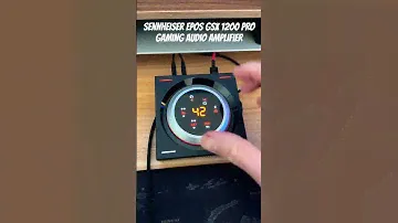 Sennheiser EPOS GSX 1200 PRO Gaming Audio Amplifier 🤩🤩 #pc #gamer #audio #amplifier