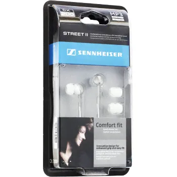 Наушники проводные Sennheiser CX 200 Street II шумоизолирующие (S-502543) Белый