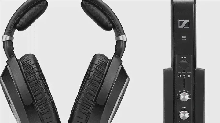 Sennheiser RS 195 RF Wireless Headphone Systems for TV Listening with Selectable Hearing Boost