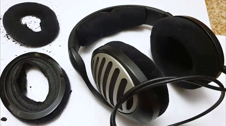 Как заменить амбушюры на наушниках Sennheiser hd515