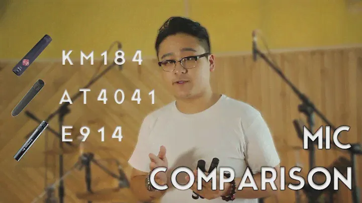 Overhead mic comparison /Shoot out/Drum/ KM184 vs E914 vs AT4041@Record at Wooden studio