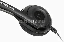 Наушники Sennheiser PC 2 CHAT, с микрофоном, накладные, черный 85825520670 в «OZON»
