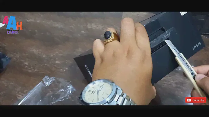 Unboxing!!! SENNHEISER Headphones HD 599 - Ivory