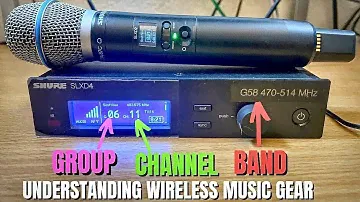 Understanding WIRELESS - What are BANDS, GROUPS, and CHANNELS?