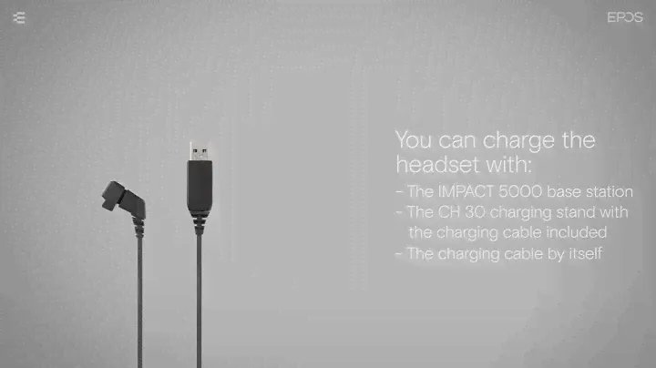 How to charge your IMPACT SDW HS