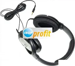 Наушники полноразмерные Sennheiser HD 180, проводные, черно-серебристый (HD 180)