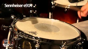 Sennheiser e 914 on Snare - Pearl IP1465 14"x6,5"