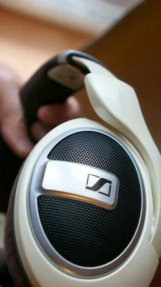 Sennheiser HD 599 Open Back Headphones, Ivory